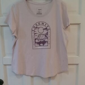 Purple Graphic T-Shirt
